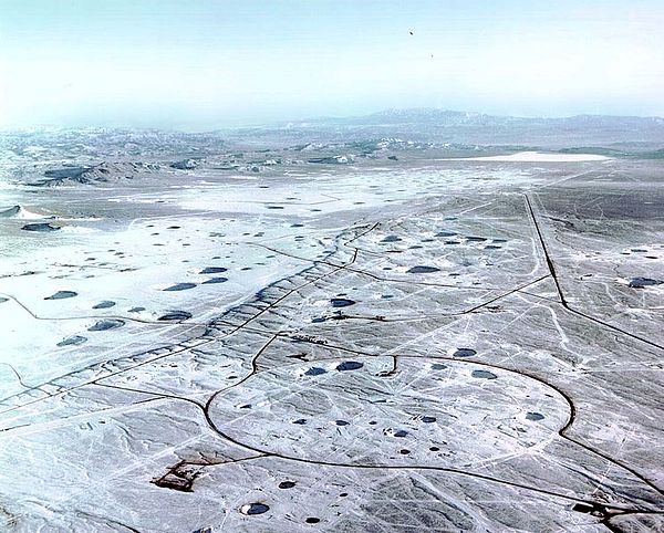 Nevada Test Site Craters