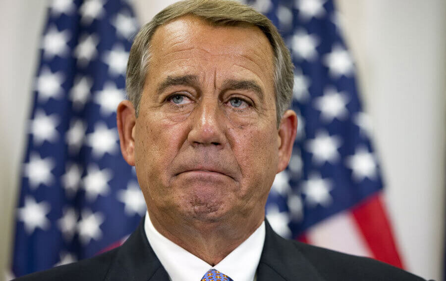 Speaker of the House John Boehner.